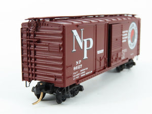 N Kadee Micro-Trains MTL Special Run 1-C NP Northern Pacific 40' Boxcar 8627 RTR