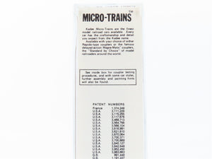 N Kadee Micro-Trains MTL Special Run 1-C NP Northern Pacific 40' Boxcar 8627 RTR