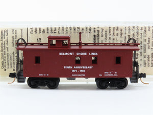 N Scale Micro-Trains MTL BSL Belmont Shore Lines Caboose RTR