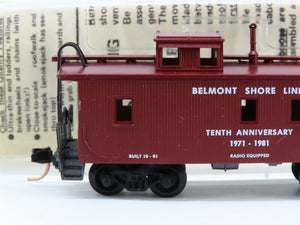 N Scale Micro-Trains MTL BSL Belmont Shore Lines Caboose RTR