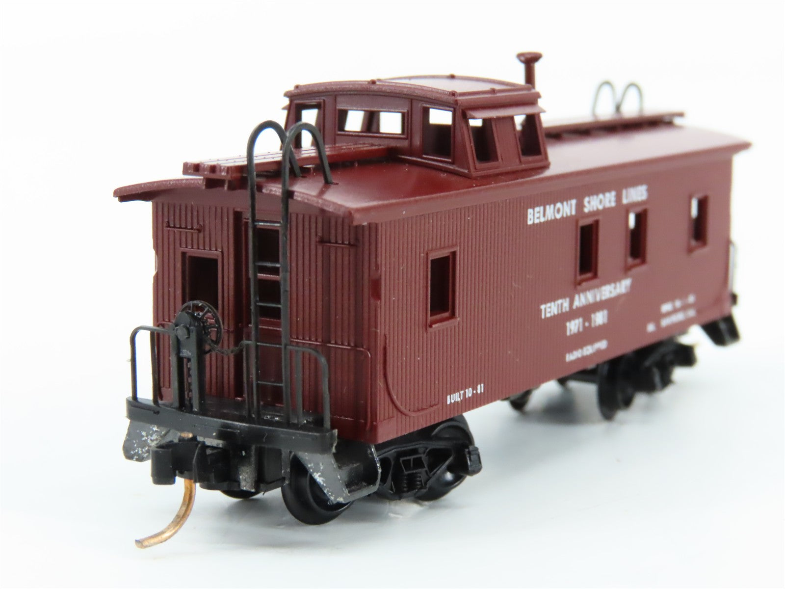 N Scale Micro-Trains MTL BSL Belmont Shore Lines Caboose RTR