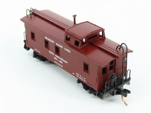 N Scale Micro-Trains MTL BSL Belmont Shore Lines Caboose RTR
