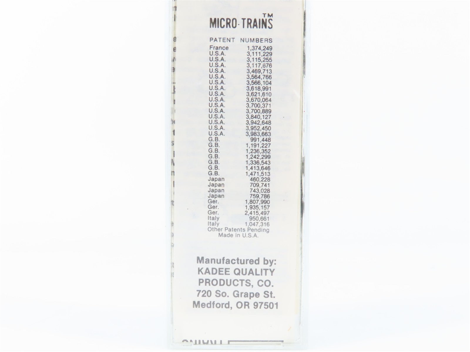 N Scale Micro-Trains MTL BSL Belmont Shore Lines Caboose RTR