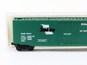 N Scale Micro-Trains MTL PNS Pacific N Scale 50' Box Car 1974 RTR