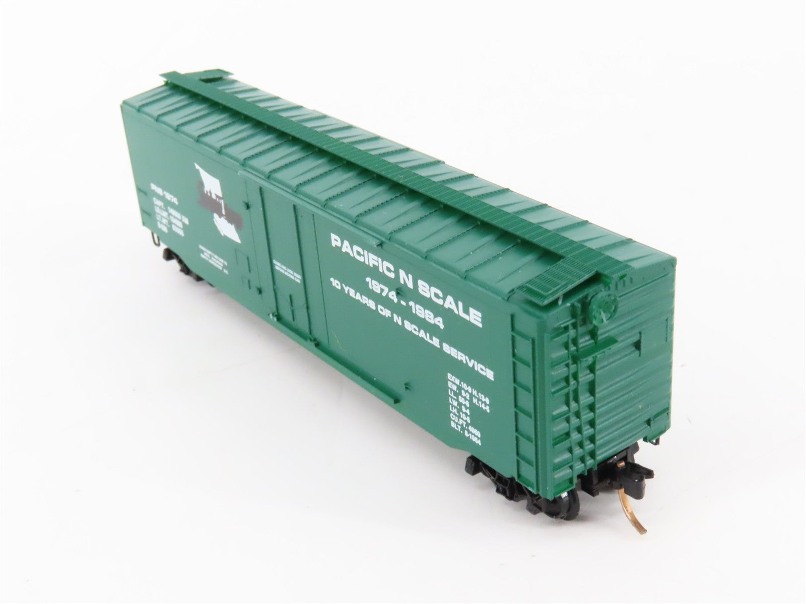 N Scale Micro-Trains MTL PNS Pacific N Scale 50' Box Car 1974 RTR