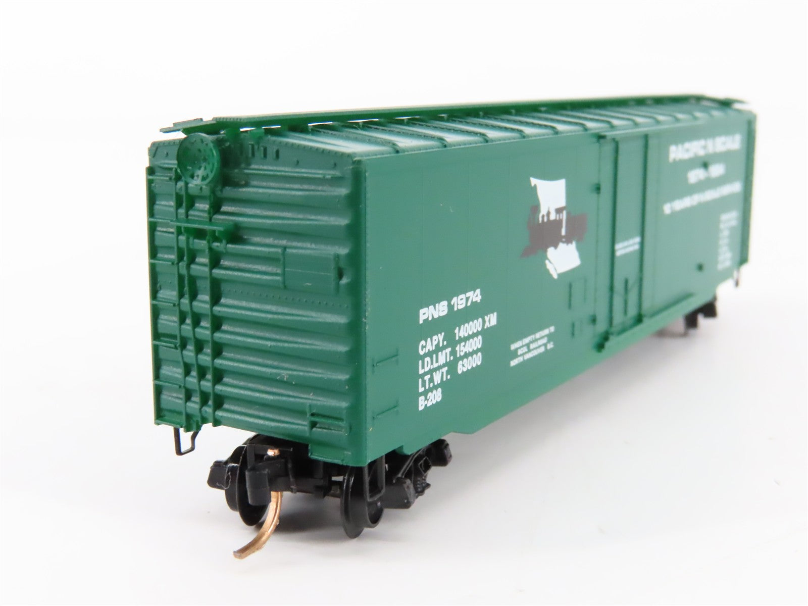 N Scale Micro-Trains MTL PNS Pacific N Scale 50' Box Car 1974 RTR