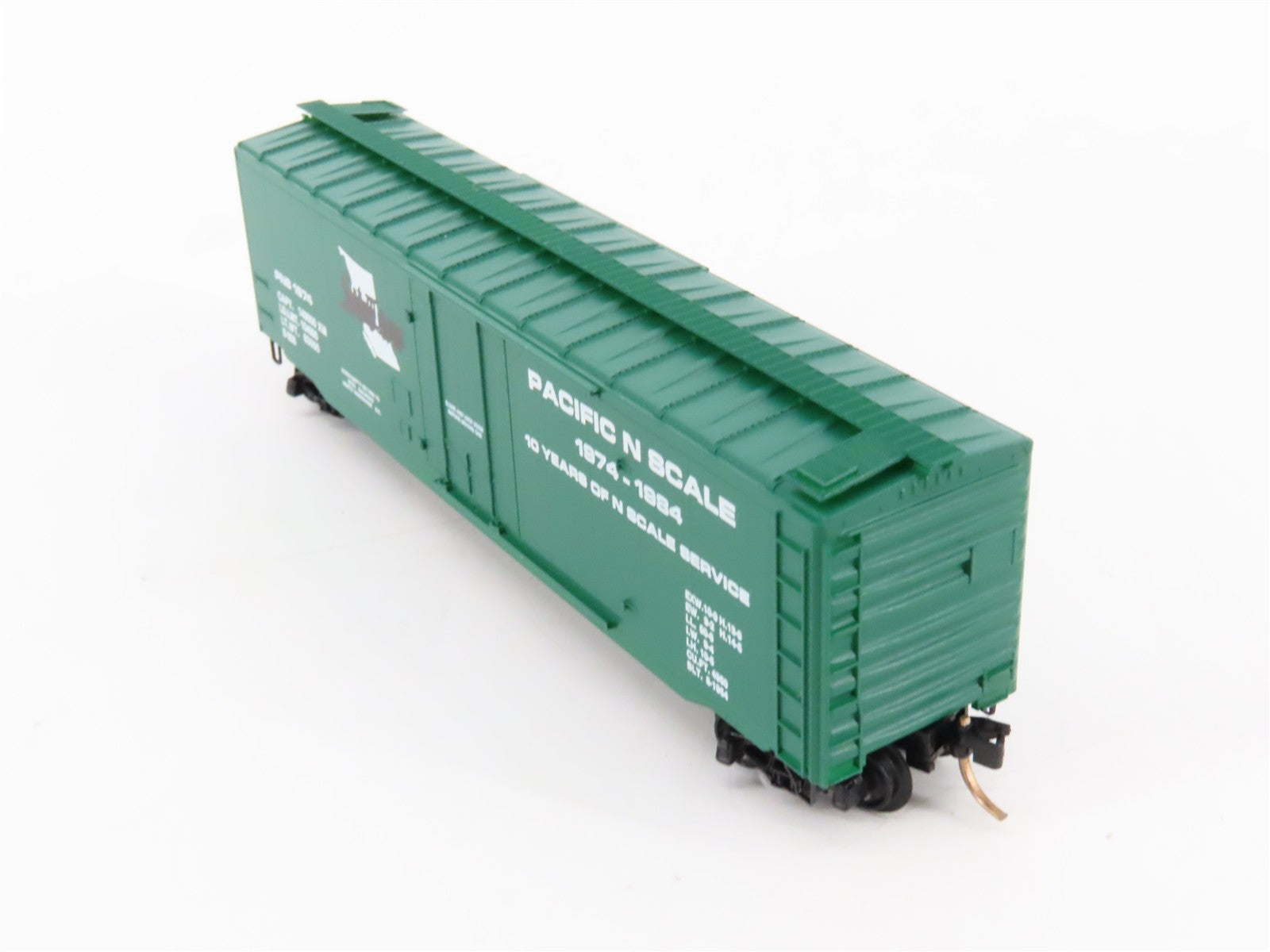 N Scale Micro-Trains MTL PNS Pacific N Scale 50' Box Car 1974 RTR