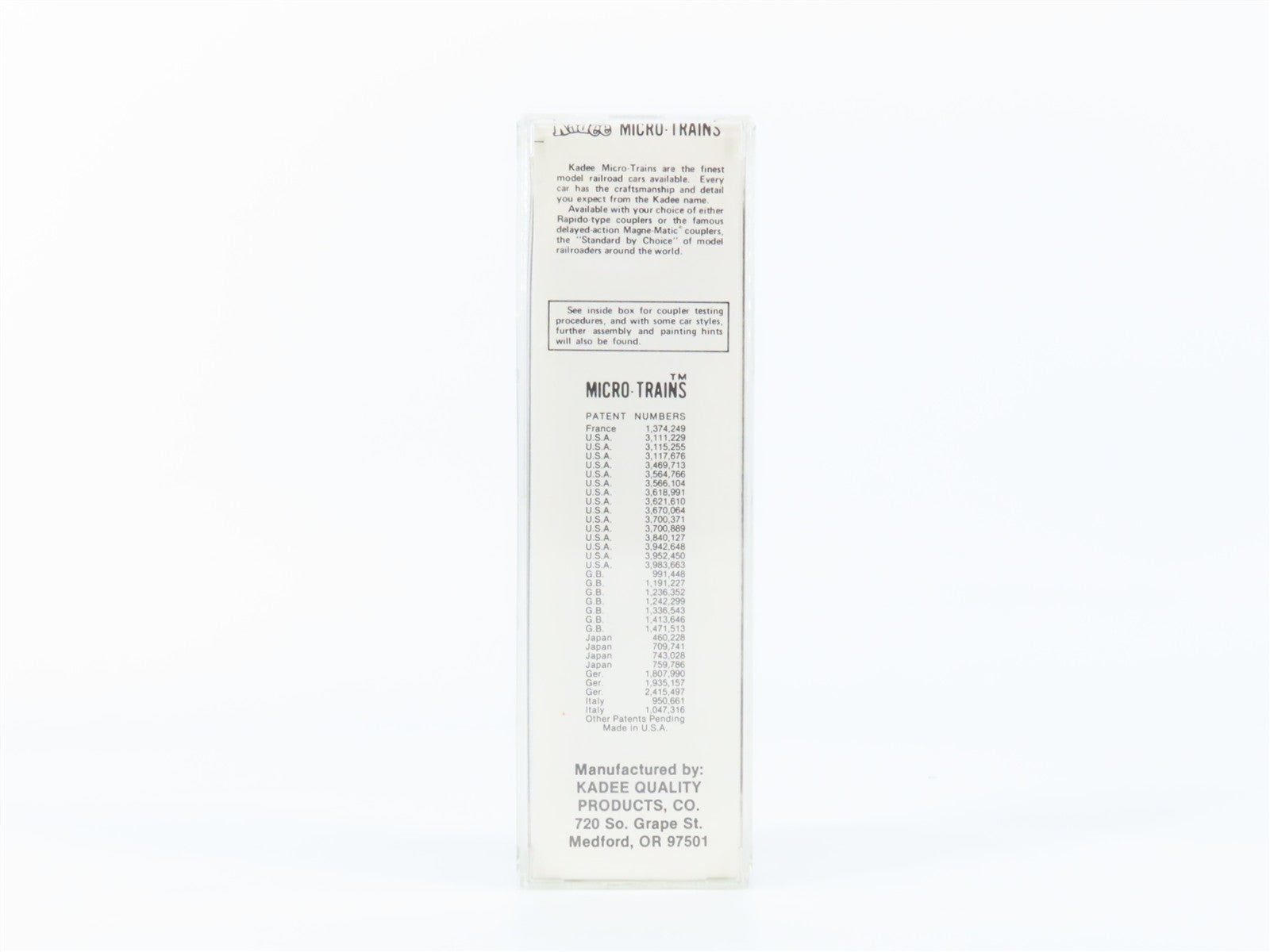 N Scale Micro-Trains MTL PNS Pacific N Scale 50' Box Car 1974 RTR