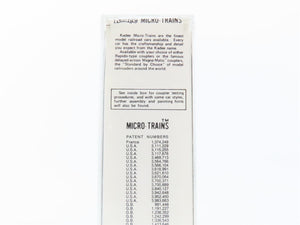 N Scale Micro-Trains MTL PNS Pacific N Scale 50' Box Car 1974 RTR