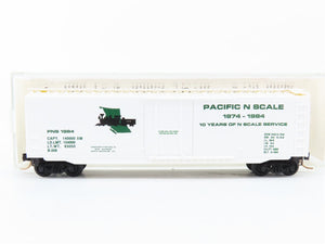 N Scale Micro-Trains MTL PNS Pacific N Scale 50' Box Car 1984 RTR