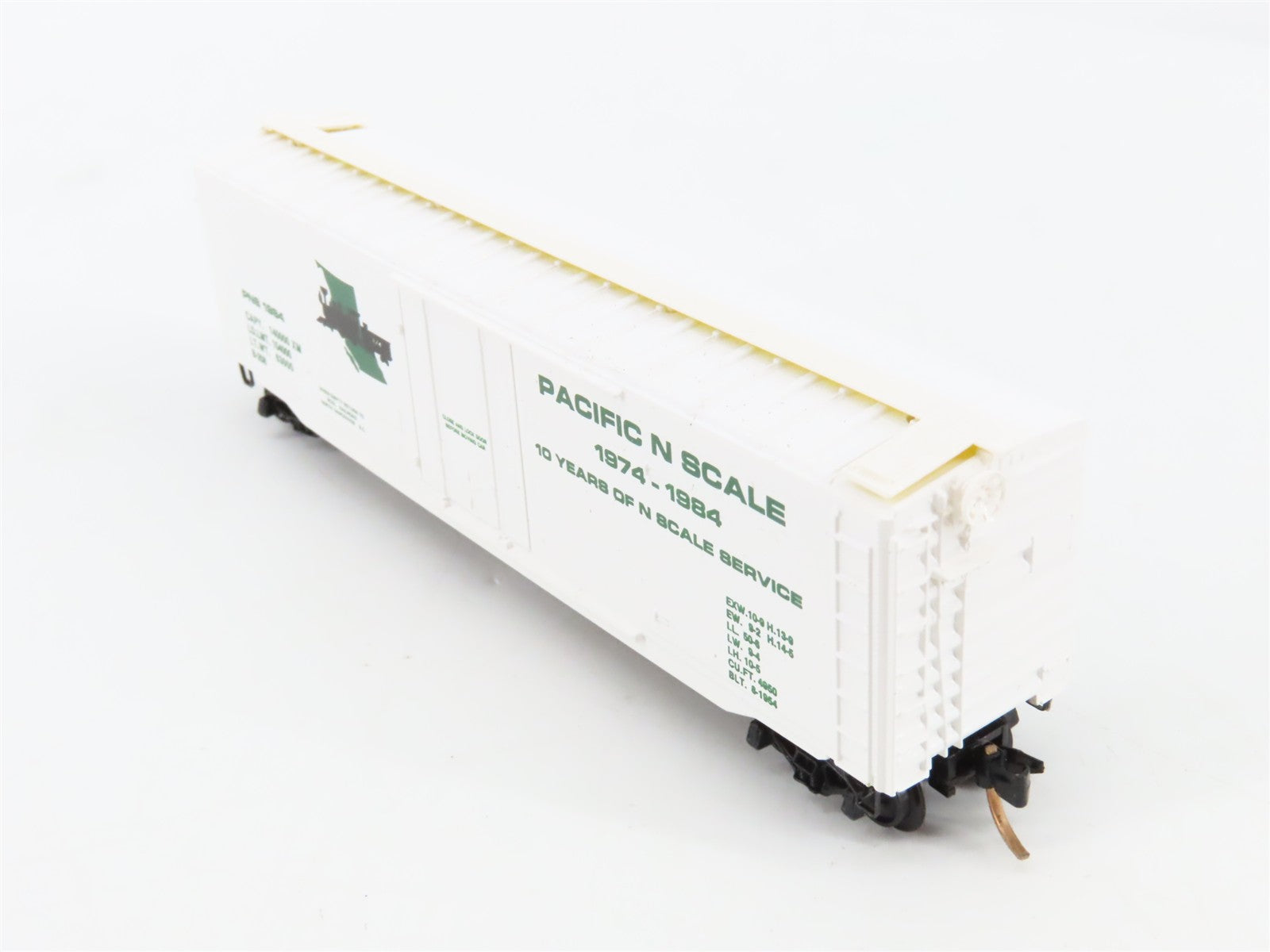 N Scale Micro-Trains MTL PNS Pacific N Scale 50' Box Car 1984 RTR