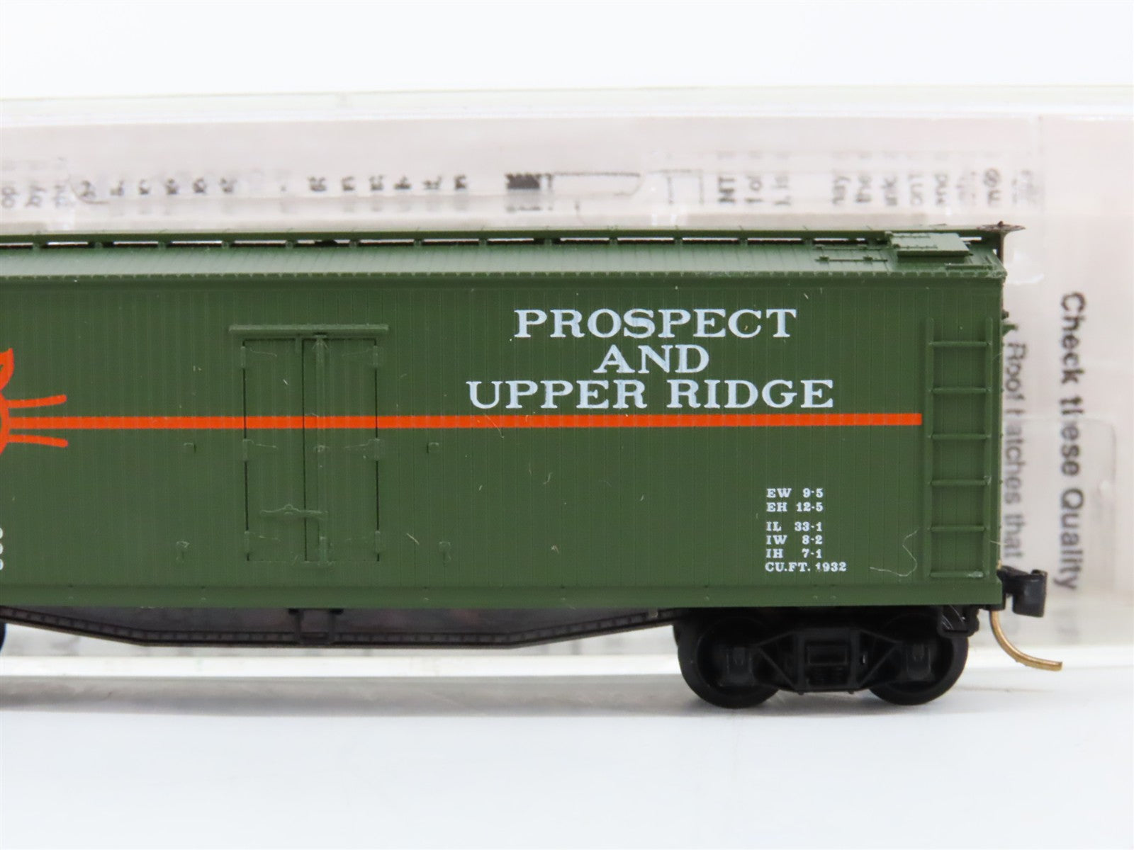 N Scale Micro-Trains MTL 720 PURR Prospect and Upper Ridge Box Car 720 RTR