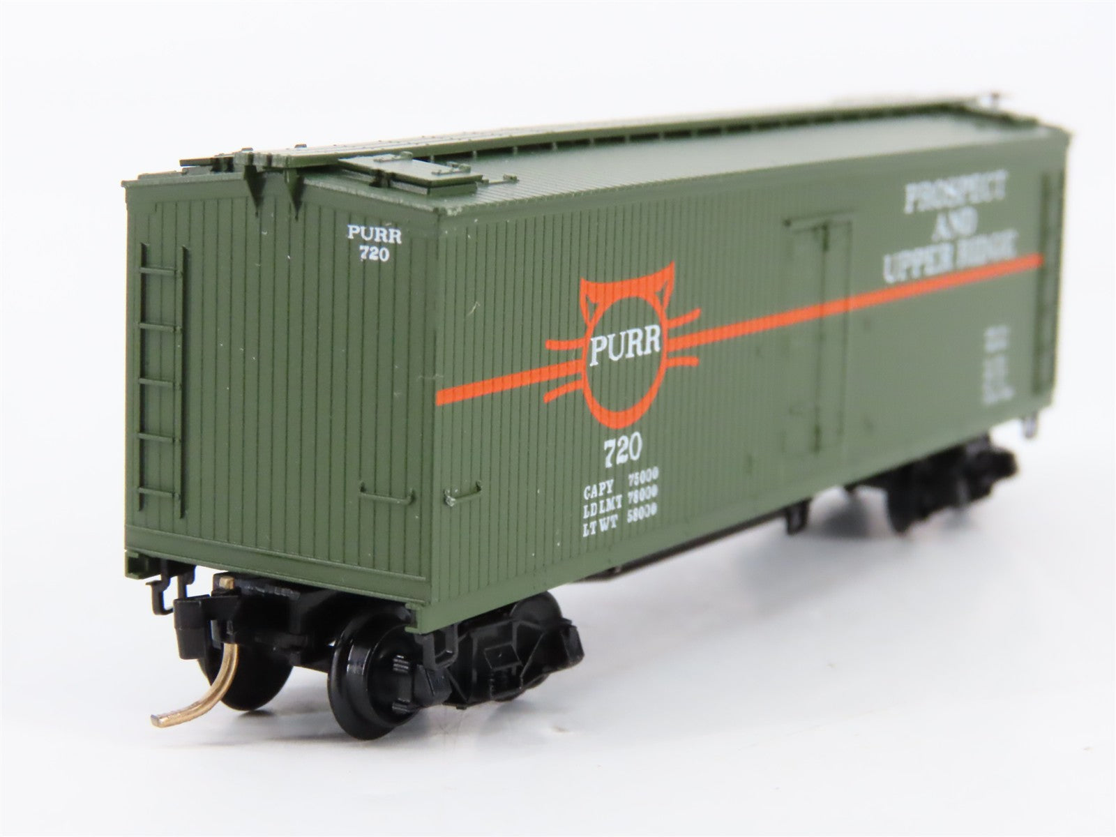 N Scale Micro-Trains MTL 720 PURR Prospect and Upper Ridge Box Car 720 RTR