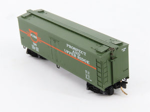 N Scale Micro-Trains MTL 720 PURR Prospect and Upper Ridge Box Car 720 RTR