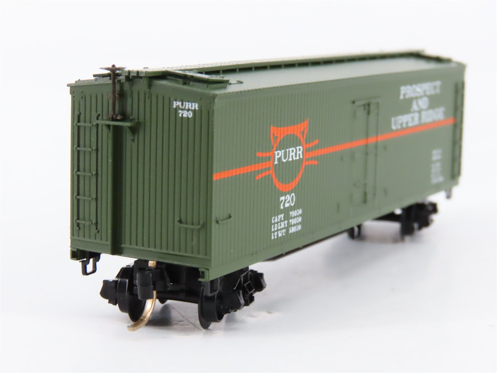 N Scale Micro-Trains MTL 720 PURR Prospect and Upper Ridge Box Car 720 RTR