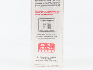 N Scale Micro-Trains MTL 90010 Rock Island 33' 2-Bay Hopper Factory Interior RTR