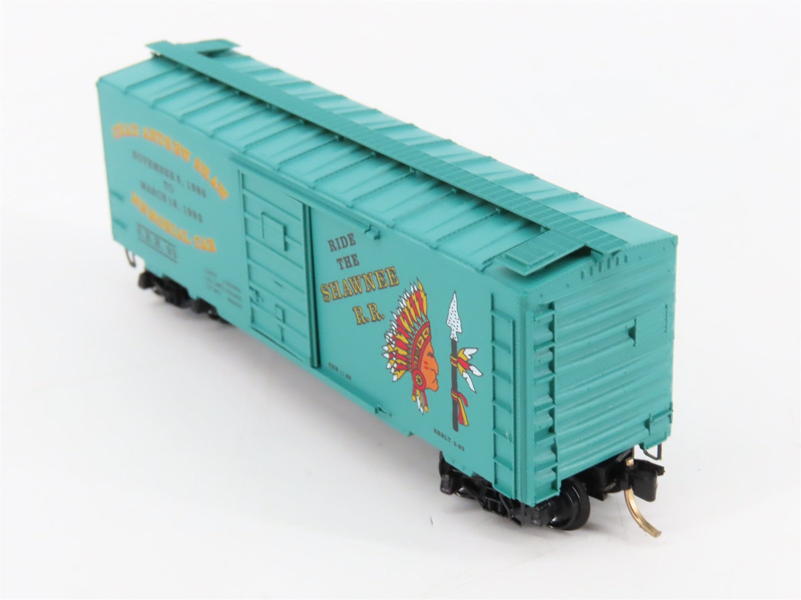 N Scale Micro-Trains MTL S.R.R. Shawnee Railroad Box Car 93 RTR