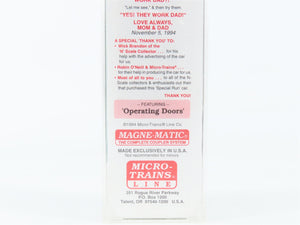 N Scale Micro-Trains MTL S.R.R. Shawnee Railroad Box Car 93 RTR