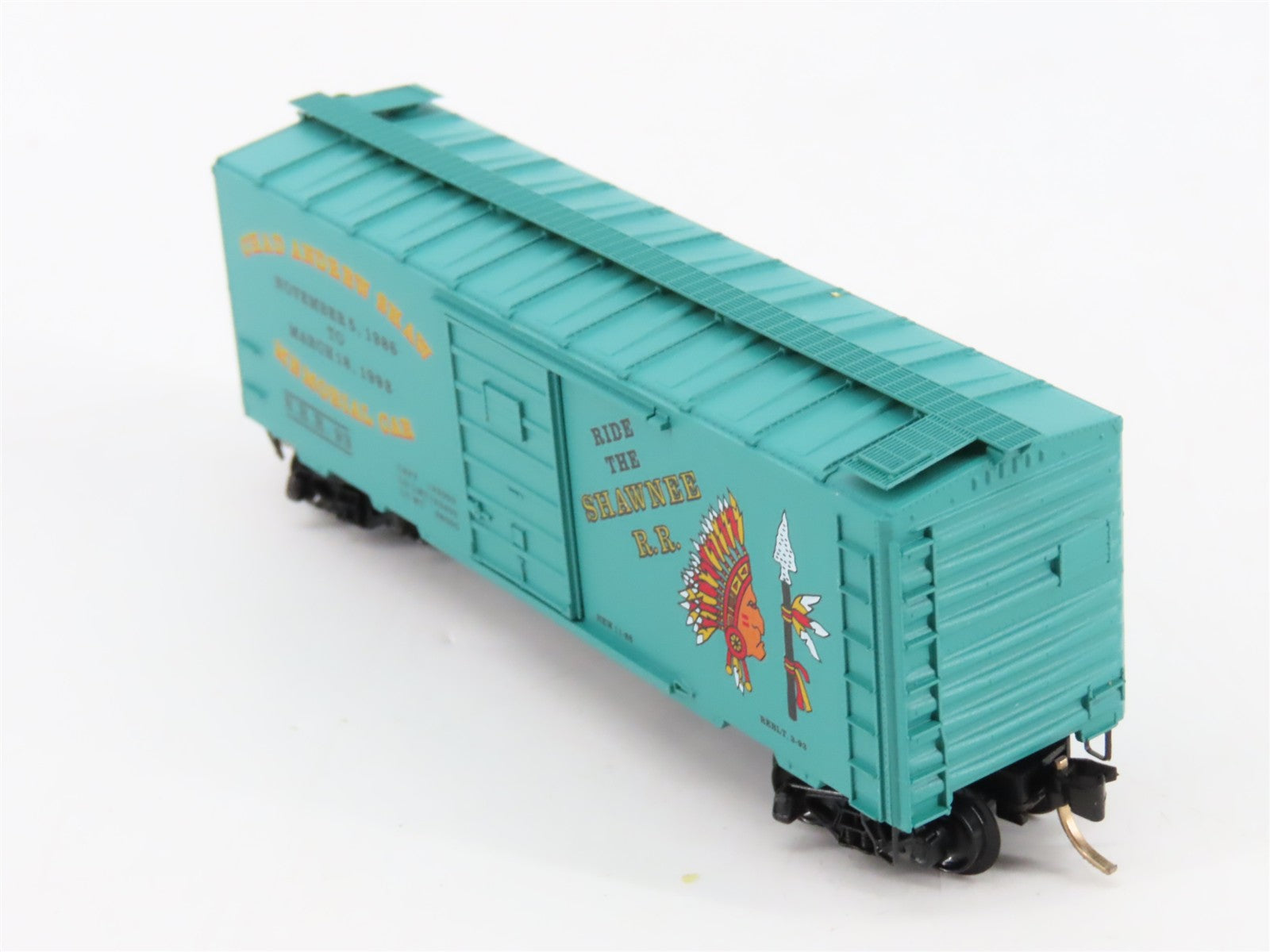 N Scale Micro-Trains MTL SRR Shawnee Railroad Box Car 93 RTR