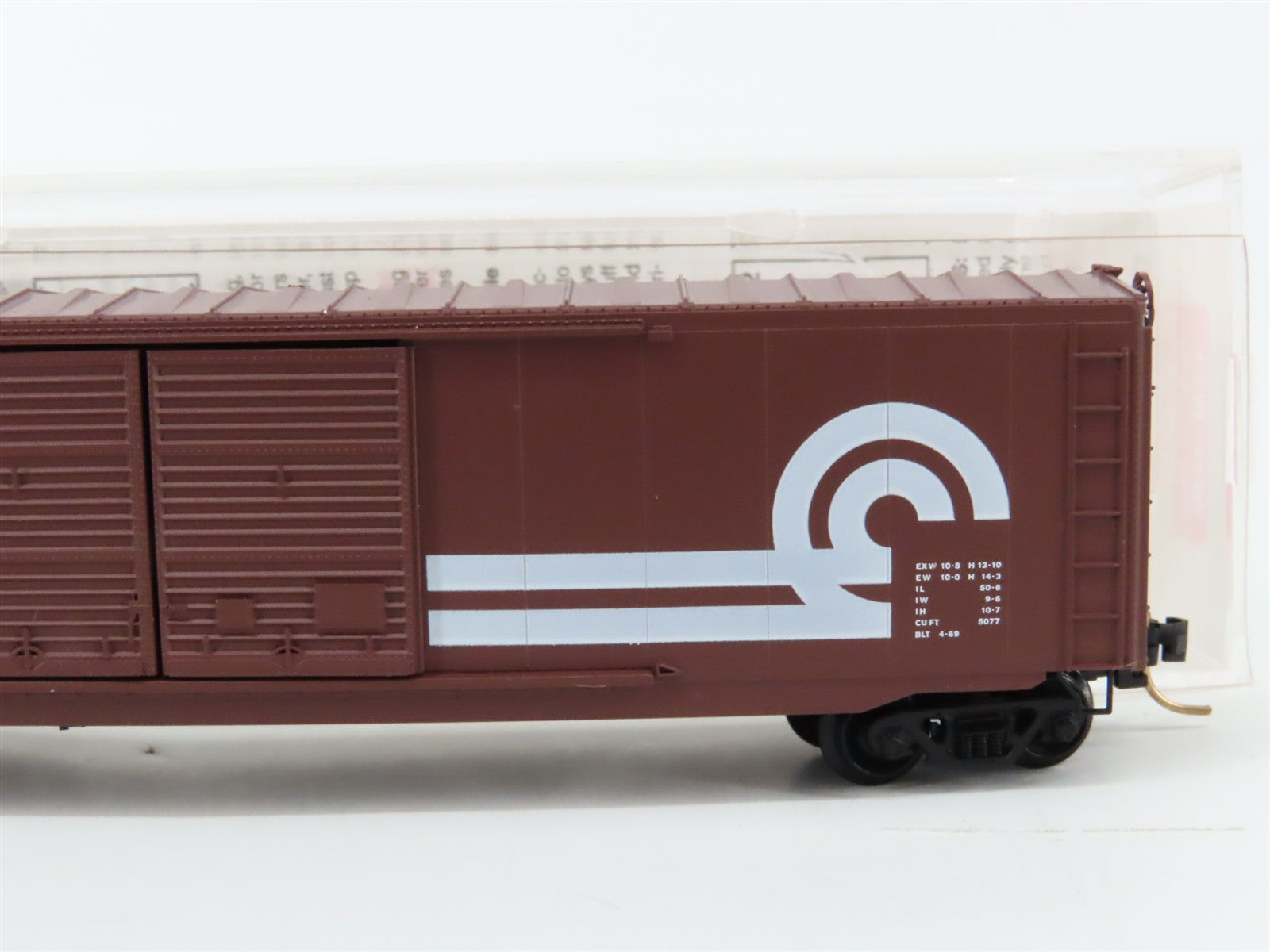N Scale Micro-Trains MTL 37010 CR Conrail 50' Box Car 174605 RTR