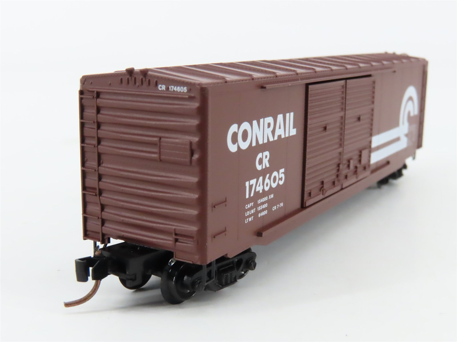 N Scale Micro-Trains MTL 37010 CR Conrail 50' Box Car 174605 RTR