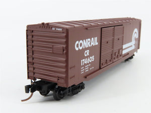 N Scale Micro-Trains MTL 37010 CR Conrail 50' Box Car 174605 RTR