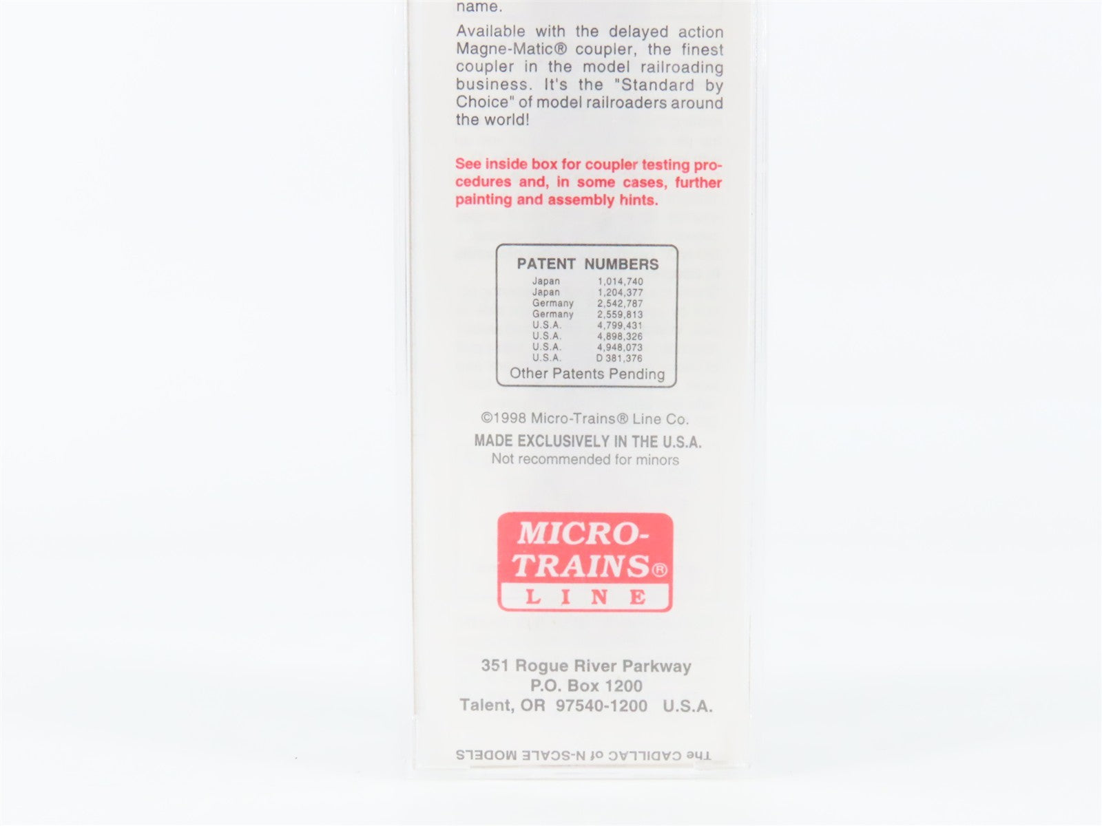 N Micro-Trains MTL 106030 C&EI Chicago & Eastern Illinois 50' Gondola 82005 RTR