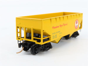 N Scale Micro-Trains MTL Pasadena Rose Special 2-Bay Hopper Factory Interior RTR