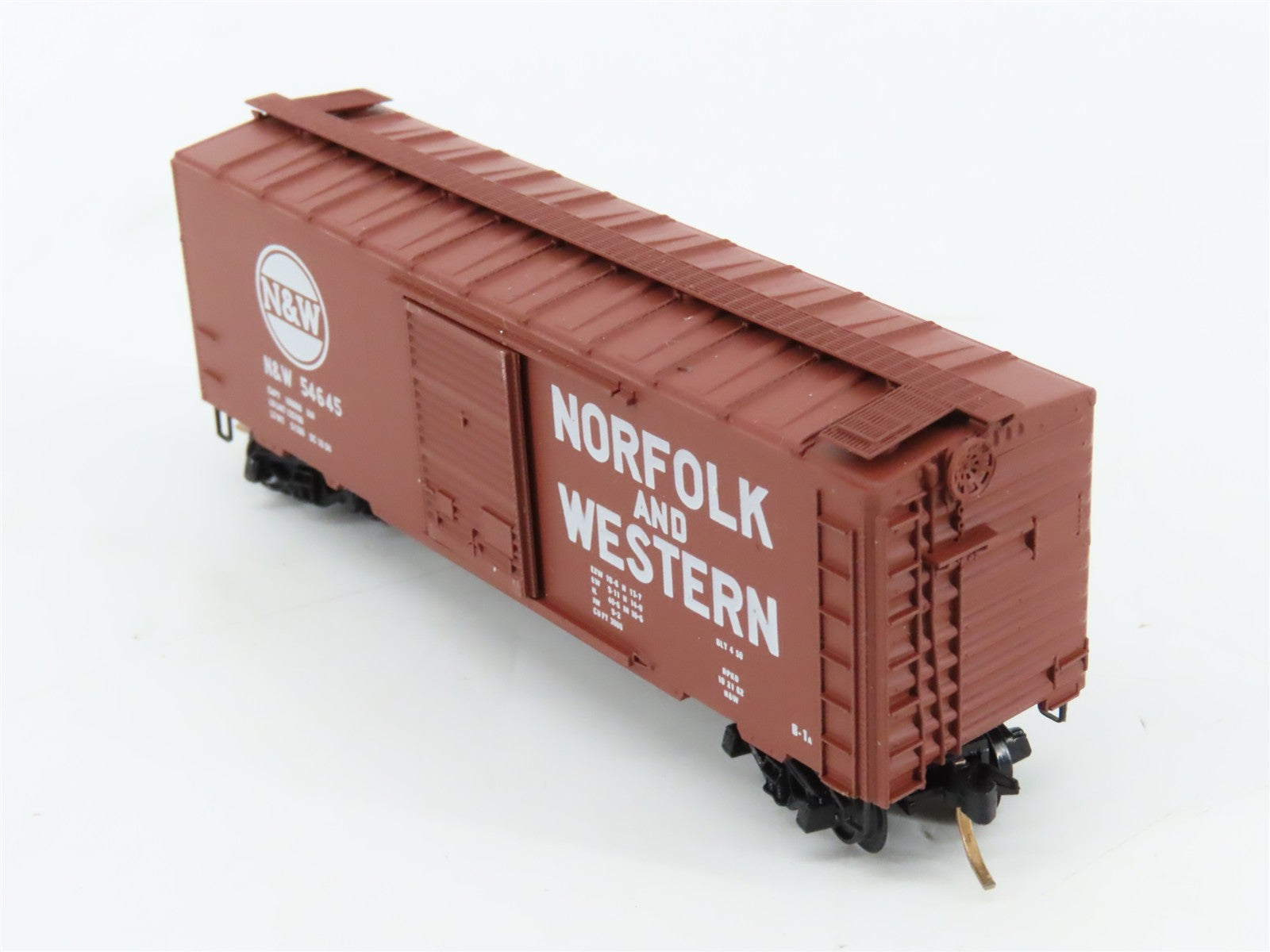 N Scale Kadee Micro-Trains MTL 20039 N&W Norfolk & Western 40' Box Car 54645 RTR