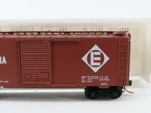 N Scale Micro-Trains MTL EL Erie Lackawanna 40' Box Car 70034 RTR