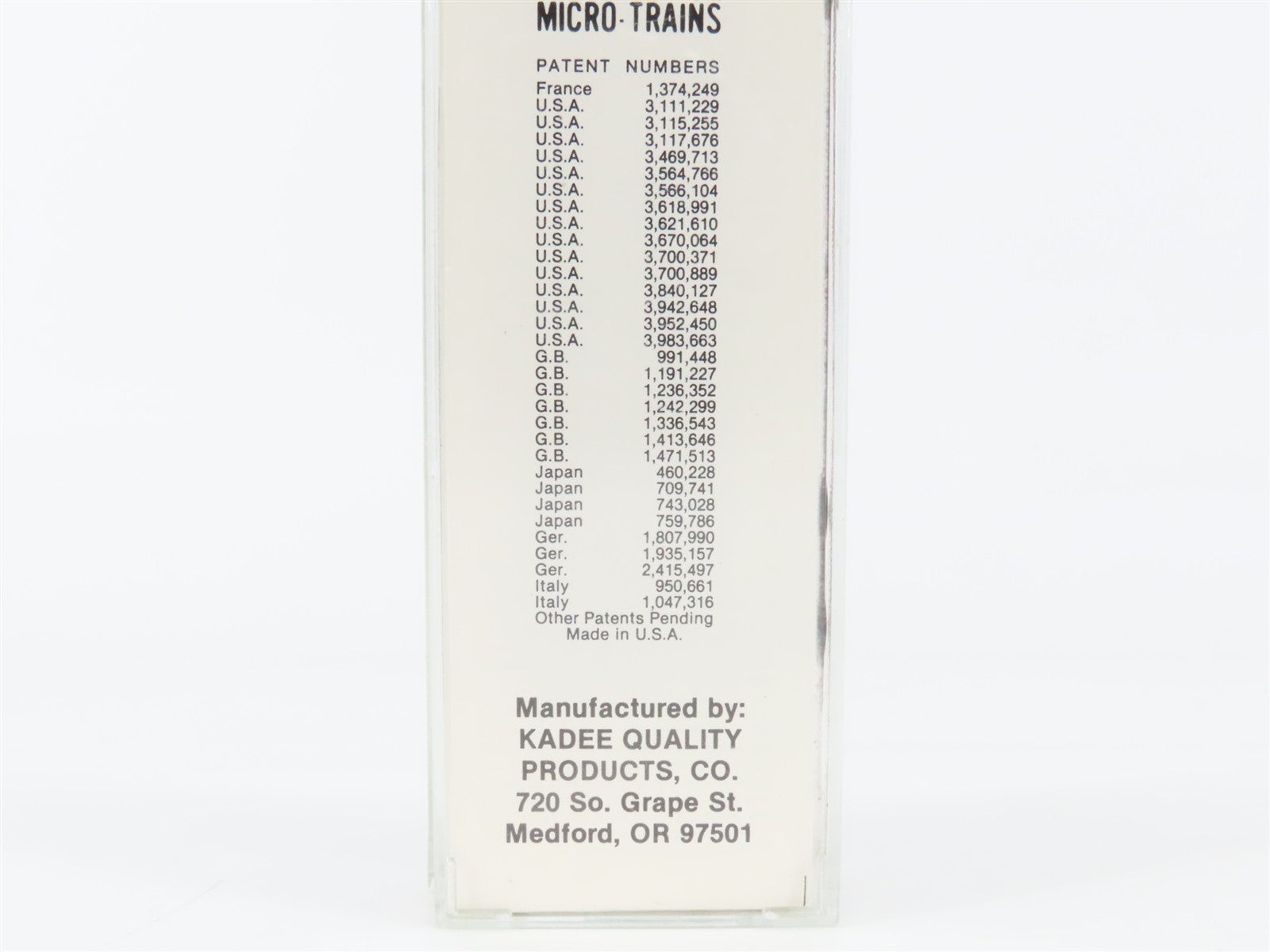 N Scale Micro-Trains MTL EL Erie Lackawanna 40' Box Car 70034 RTR