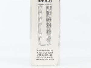 N Scale Micro-Trains MTL EL Erie Lackawanna 40' Box Car 70034 RTR