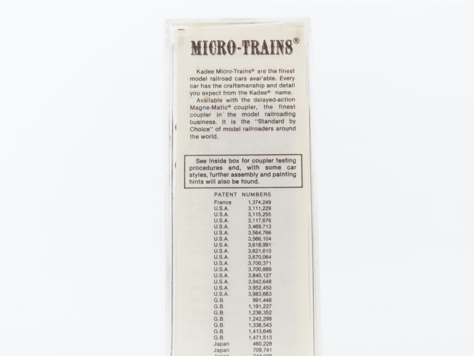 N Scale Micro-Trains MTL 24190 MP Missouri Pacific 40' Box Car 128730 RTR