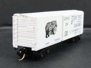 N Scale Micro-Trains MTL 42010 Stark Bro's 40' Double-Sheathed Wood Box Car RTR