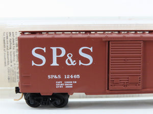 N Scale Micro-Trains MTL SP&S Spokane, Portland & Seattle 40' Box Car 12465 RTR