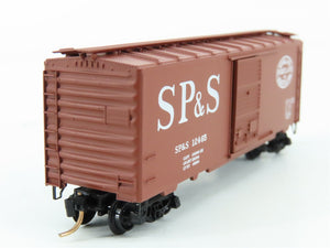 N Scale Micro-Trains MTL SP&S Spokane, Portland & Seattle 40' Box Car 12465 RTR