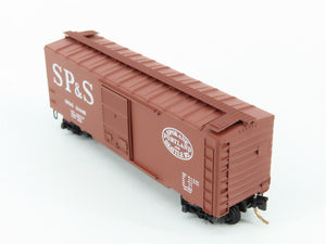 N Scale Micro-Trains MTL SP&S Spokane, Portland & Seattle 40' Box Car 12465 RTR