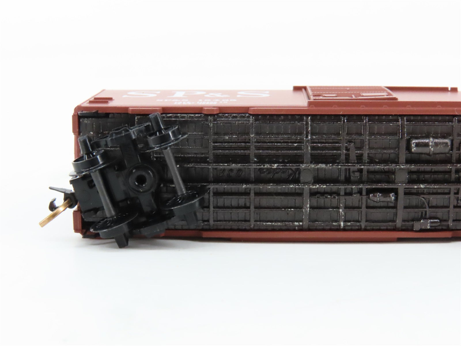 N Scale Micro-Trains MTL SP&S Spokane, Portland & Seattle 40' Box Car 12465 RTR