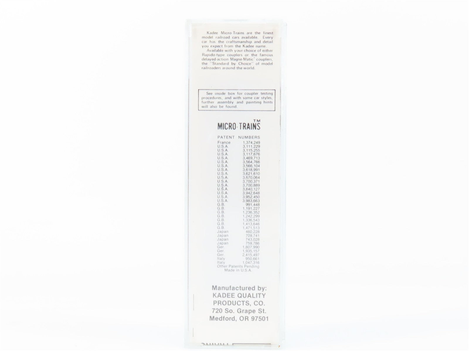 N Scale Micro-Trains MTL SP&S Spokane, Portland & Seattle 40' Box Car 12465 RTR