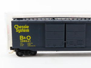 N Scale Micro-Trains MTL 34010 B&O Chessie System 50' Box Car 288041 RTR