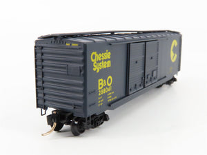 N Scale Micro-Trains MTL 34010 B&O Chessie System 50' Box Car 288041 RTR