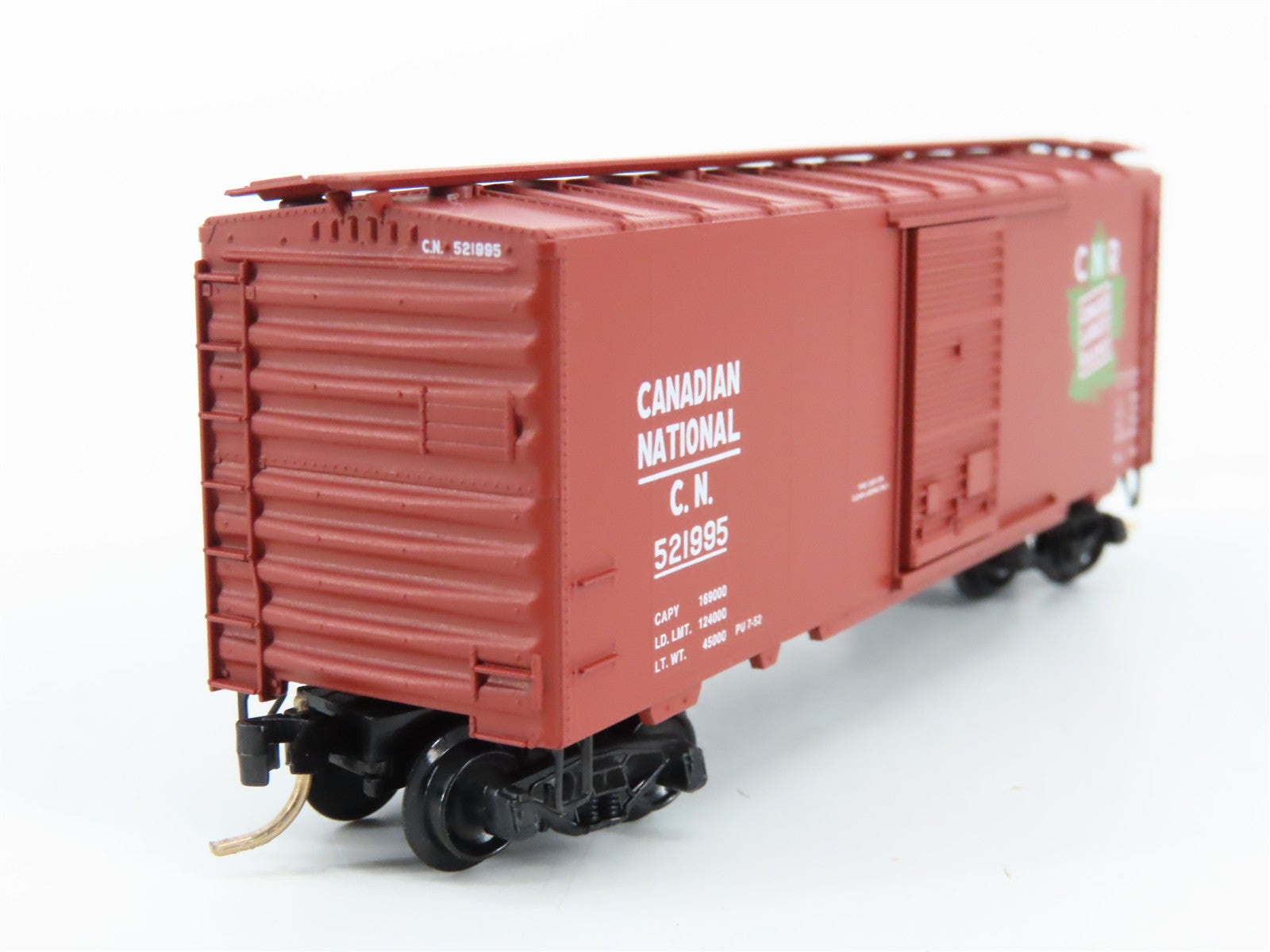 N Scale Micro-Trains MTL 20206 CN Canadian National 40' Box Car 521995 RTR