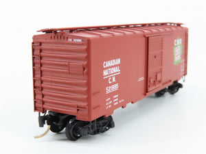 N Scale Micro-Trains MTL 20206 CN Canadian National 40' Box Car 521995 RTR