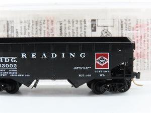 N Scale Micro-Trains MTL 55310 RDG Reading 33' 2-Bay Hopper Factory Interior RTR