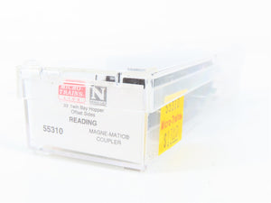 N Scale Micro-Trains MTL 55310 RDG Reading 33' 2-Bay Hopper Factory Interior RTR