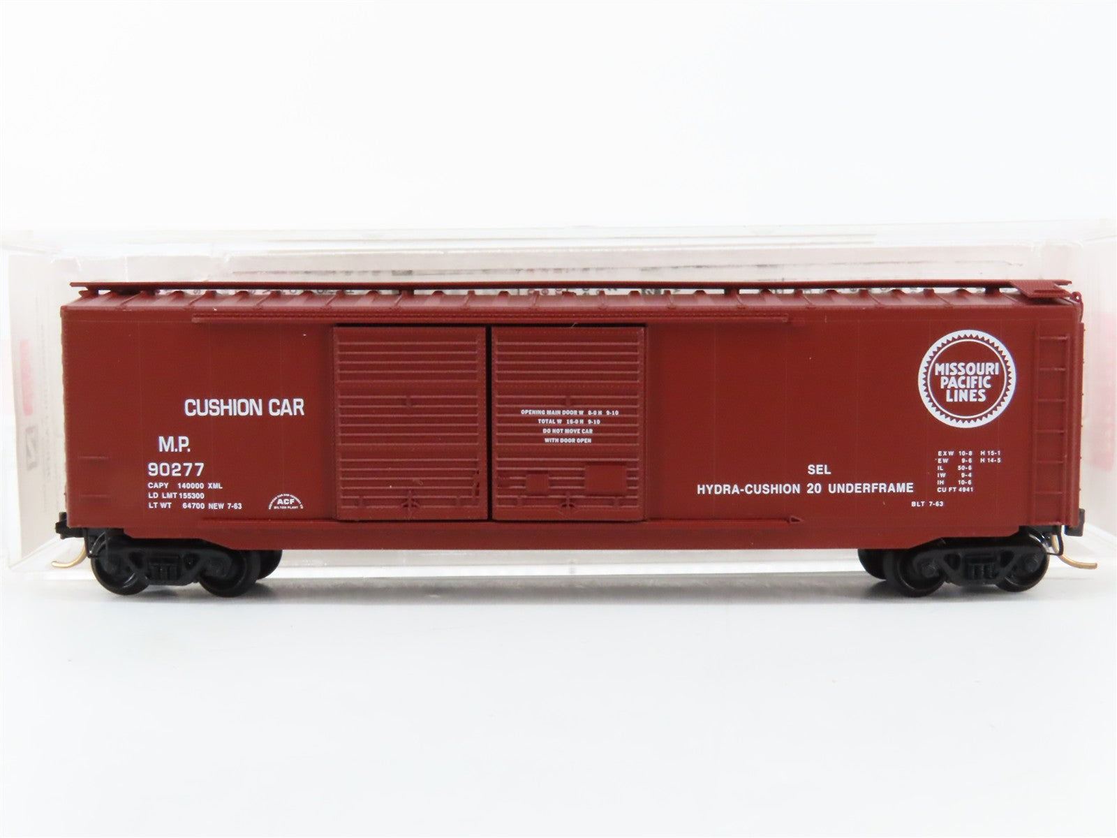 N Scale Micro-Trains MTL 34190 Missouri Pacific 50' Double Door Box Car RTR