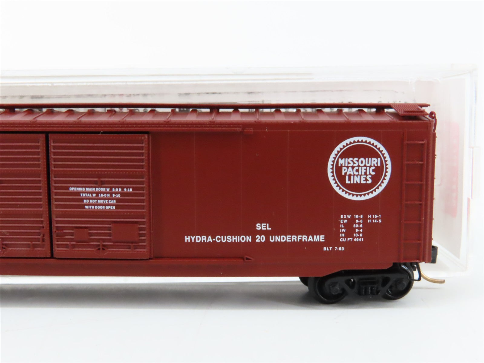 N Scale Micro-Trains MTL 34190 Missouri Pacific 50' Double Door Box Car RTR