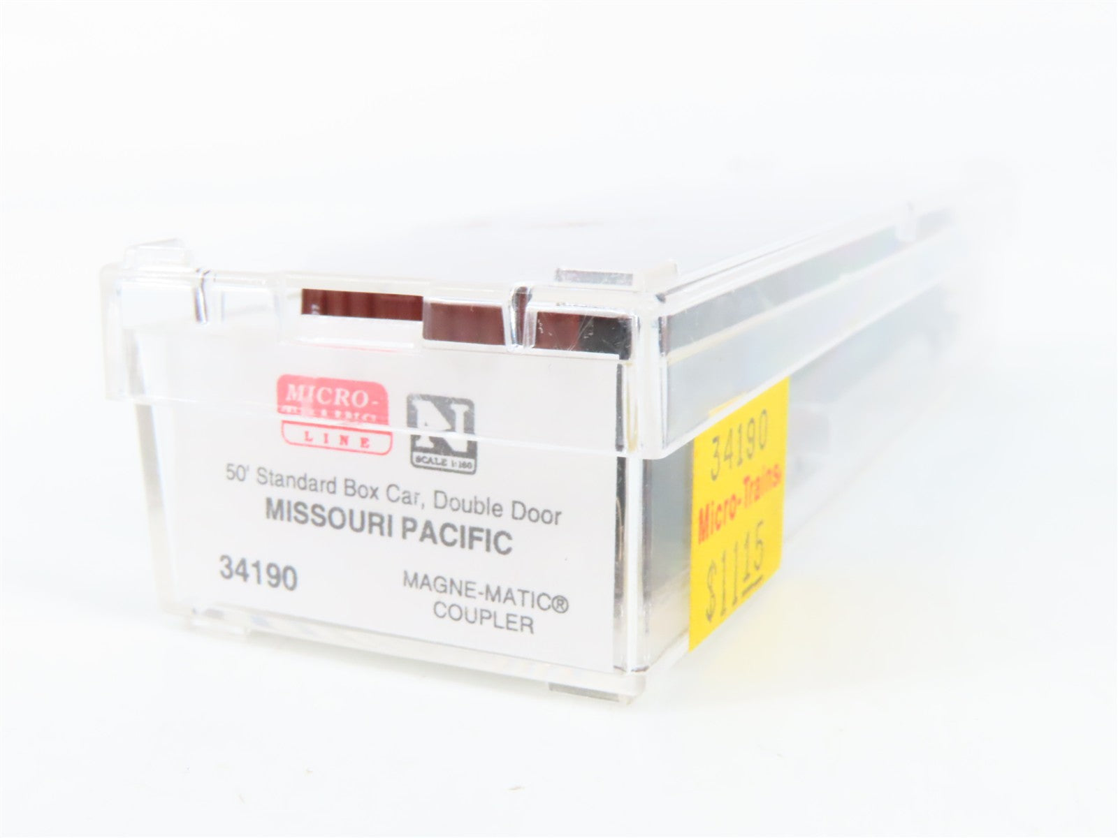 N Scale Micro-Trains MTL 34190 Missouri Pacific 50' Double Door Box Car RTR