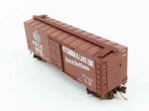 N Scale Micro-Trains MTL 20410 P&LE Pittsburgh & Lake Erie 40' Box Car 20375 RTR