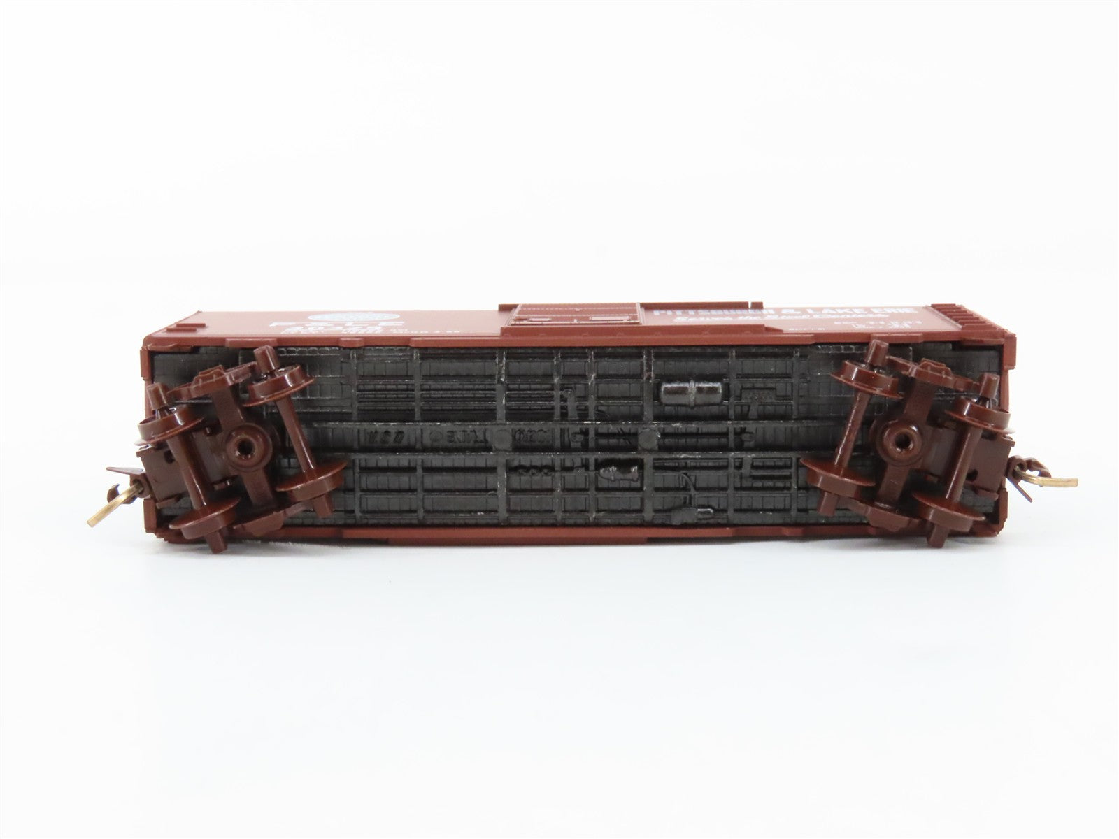 N Scale Micro-Trains MTL 20410 P&LE Pittsburgh & Lake Erie 40' Box Car 20375 RTR